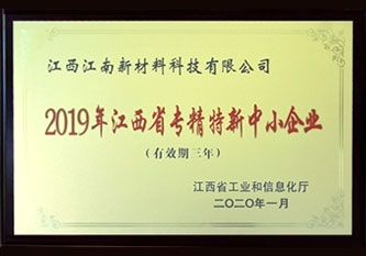 2019年專(zhuān)精特新中小企業(yè)